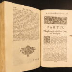 1728 – Art of Logic & Rhetoric – Bouhours | First Edition, Ancient Literature Criticism