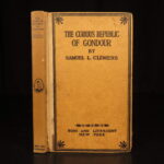 The Curious Republic of Gondour – Mark Twain – 1919 | First Issue, Political Satire