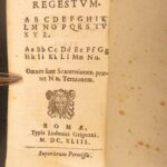 1643 – Fasti Mariani – Andreas Brunner | Jesuit Devotional & Prayer Book