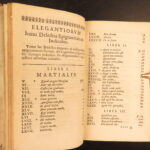 1659 – Epigrammatum Delectus | First Edition | Classical Epigrams, Martial Cicero & Virgil