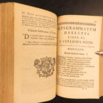 1659 – Epigrammatum Delectus | First Edition | Classical Epigrams, Martial Cicero & Virgil