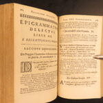 1659 – Epigrammatum Delectus | First Edition | Classical Epigrams, Martial Cicero & Virgil