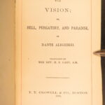 The Vision – Dante Alighieri – 1881 | Cary Translation, Poems
