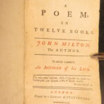 1739 – Paradise Lost – John Milton | 12 Full-Page Engravings & Famous Poetry