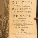 1739 – Histoire du Ciel, Pluche | First Edition Ancient Astrology & Paganism