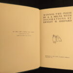 Winnie-the-Pooh – A.A. Milne – 1926 | First Edition, First Printing