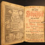 1752 – Martin Luther German Bible | Die Ganze Heilige Schrift | Lemgo Printing