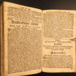 1752 – Martin Luther German Bible | Die Ganze Heilige Schrift | Lemgo Printing
