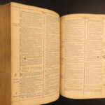 Biblia – Christophorus Plantinus – 1567 | Hentenius Louvain Latin Translation