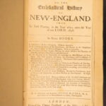 Magnalia Christi Americana – Cotton Mather – 1702 | First Edition History of New England