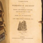 1825 – John Cochrane Voyages in Russia | China Siberia Irkutsk Kamchatka, 2v Set