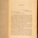 Geological Report – George Featherstonhaugh – 1835 | Folding Map, Fossils