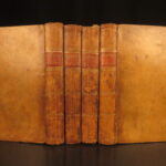 1778 – Works of Virgil | Bucolics, Eclogues, & Aeneid with Map | 4 volume set
