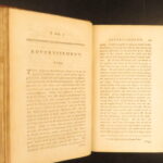 1778 – Works of Virgil | Bucolics, Eclogues, & Aeneid with Map | 4 volume set