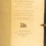 1791 – Africa Voyages of Francois le Vaillant | Beautiful 5 Volume Set, Illustrated | First Edition