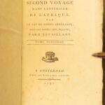 1791 – Africa Voyages of Francois le Vaillant | Beautiful 5 Volume Set, Illustrated | First Edition