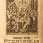 1738 – Jesuit German Devotional | Saint Walburga Miracles & Prayer book, Lambertz