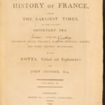 1791 – History of France by John Gifford | Illustrated with Portraits of French Kings