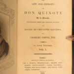1821 – Don Quixote by Cervantes Saavedra | Famous Jarvis English Translation – 4vol