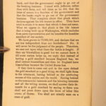 1895 – Silver and Gold by Trumbull White | First Edition, American Economics & Money