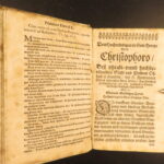 1665 – Miserere by Procopius of Templin | 36 German Capuchin Sermons | First Edition