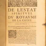 1667 – Universal History of China – Alvarez Semedo | First French Edition