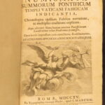 1715 – Vatican Medals & St. Peter’s Basilica Architecture | Catholic Church History