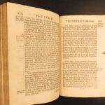 1693 – Life of the Emperor Theodosius the Great by Esprit Flechier | First English Edition