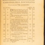 1729 – Plutarch Parallel Lives | Latin & Greek | Enormous 5 Volume Set