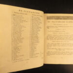 1729 – Plutarch Parallel Lives | Latin & Greek | Enormous 5 Volume Set