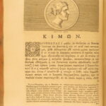 1729 – Plutarch Parallel Lives | Latin & Greek | Enormous 5 Volume Set