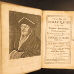 1725 – Colloquies by Erasmus of Rotterdam | Famous l’Estrange English Translation