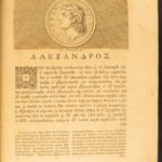 1729 – Plutarch Parallel Lives | Latin & Greek | Enormous 5 Volume Set