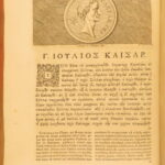 1729 – Plutarch Parallel Lives | Latin & Greek | Enormous 5 Volume Set