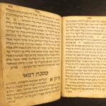 1750 – Hebrew Mishnah with Sefer Yetzirah – Israel Isserl | Venice Printing