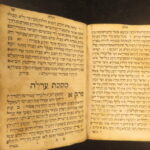 1750 – Hebrew Mishnah with Sefer Yetzirah – Israel Isserl | Venice Printing