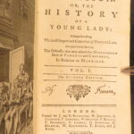 1774 – Clarissa by Samuel Richardson | Early English Literature | Harlowe, 8vol Set