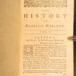 1774 – Clarissa by Samuel Richardson | Early English Literature | Harlowe, 8vol Set
