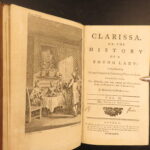 1774 – Clarissa by Samuel Richardson | Early English Literature | Harlowe, 8vol Set
