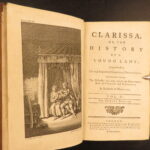 1774 – Clarissa by Samuel Richardson | Early English Literature | Harlowe, 8vol Set
