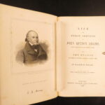 1849 – Life of John Quincy Adams – Seward | First Edition, American Biography