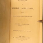 Narrative of Military Operations – Joseph E. Johnston – 1874 | First Edition, Confederate General Memoir