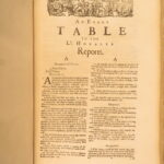 1671 – Reports of Court of Common Pleas by Henry Hobart | Early English Law Folio