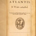 1651 – Sylva Sylvarum – Francis Bacon | New Atlantis & Life and Death