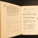 1723 – Characteristicks of Men – Anthony Cooper, Earl of Shaftesbury | 3 volume set