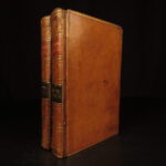 1790 – Julius Caesar War Commentaries | Ancient Rome Maps | 2vol Set