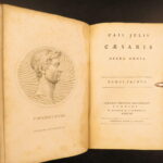 1790 – Julius Caesar War Commentaries | Ancient Rome Maps | 2vol Set