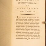 1790 – Julius Caesar War Commentaries | Ancient Rome Maps | 2vol Set