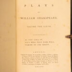 1793 – Plays of William Shakespeare | Famous Steevens’ Translation, 15 Volume Set