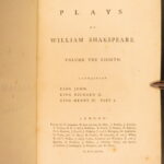 1793 – Plays of William Shakespeare | Famous Steevens’ Translation, 15 Volume Set